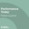 APM: The Parker Quartet, Performance Today's 2010 artists-in-residence