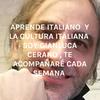 APRENDE ITALIANO 馃嚠馃嚬 Y LA CULTURA ITALIANA 馃嚠馃嚬 SOY GIANLUCA CERANO , TE ACOMPA脩AR脡 CADA SEMANA
