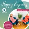 Happy Eisprung-Schwanger aus dem Bauch heraus