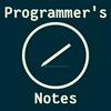 Programmer's Notes
