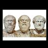 SÓCRATES, PLATÓN, ARISTÓTELES.