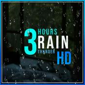 3 HOURS RAIN THUNDER | NIGHT RELAX | SLEEP