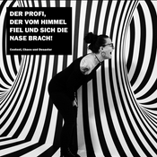 Der Profi, der vom Himmel fiel und sich die Nase brach!