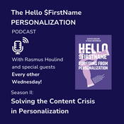’Hello $FirstName’ - marketing experts discussing the topic of personalization