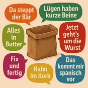 In die Tüte gesprochen.