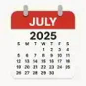 July 2025 Calendar