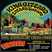 King Gizzard & The Lizard Wizard Red Rocks 6/8/23
