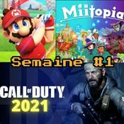 MarioGolf , Cod 2021 et Miitopia [SEMAINE #1]