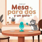 Mesa para dos y un gato